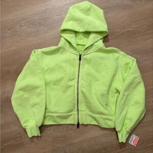 NWT Free People A Cut Above Hoodie Jacket